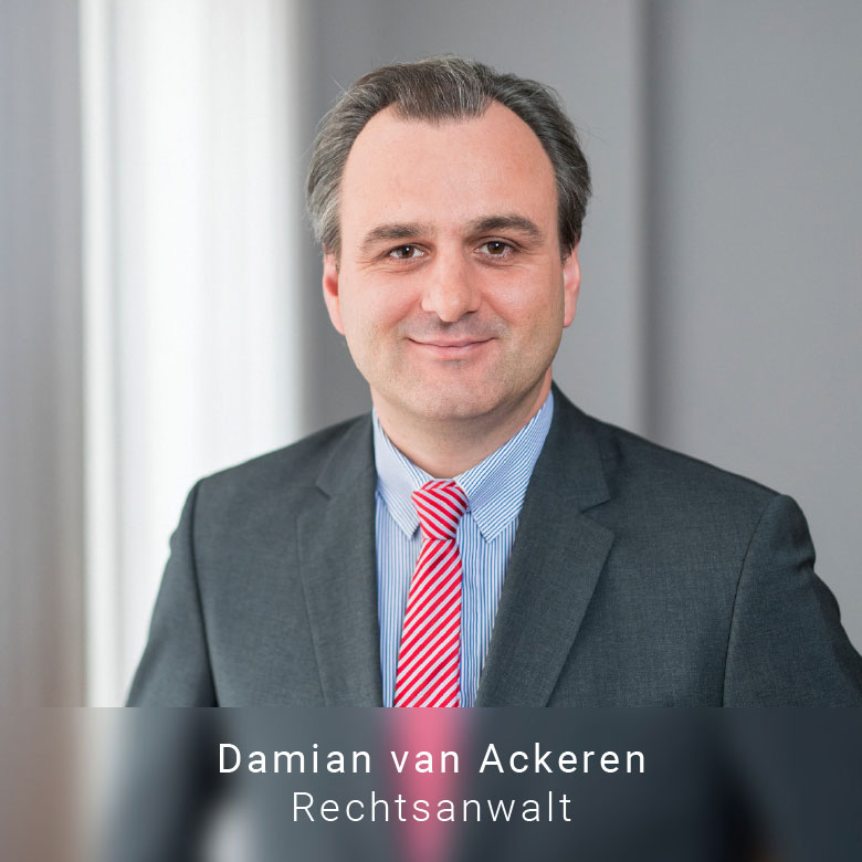 Rechtsanwalt Damian van Ackeren