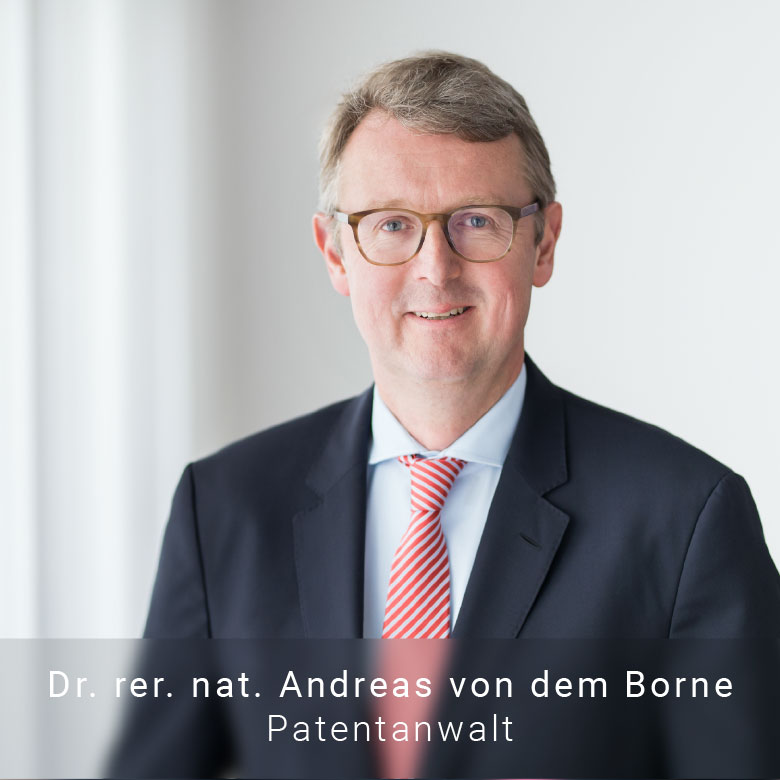 Patentanwalt Dr. rer. nat. Andreas von dem Borne